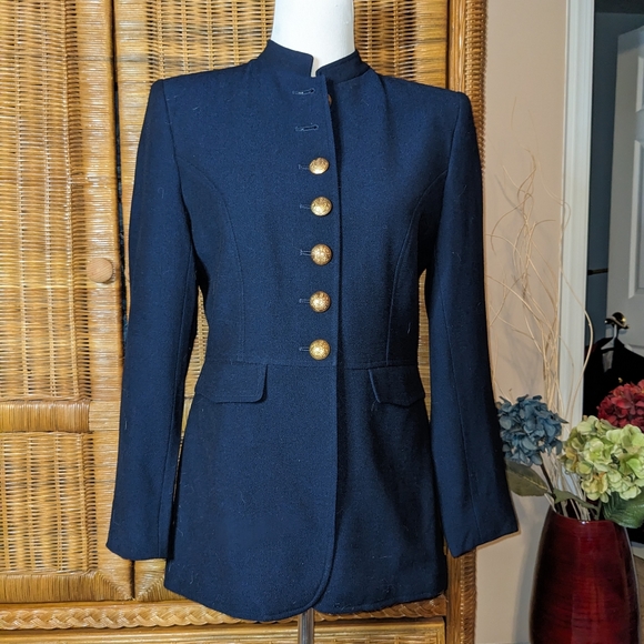 Lauren Ralph Lauren Jackets & Blazers - Ralph Lauren Navy Military Jacket SIZE 8P